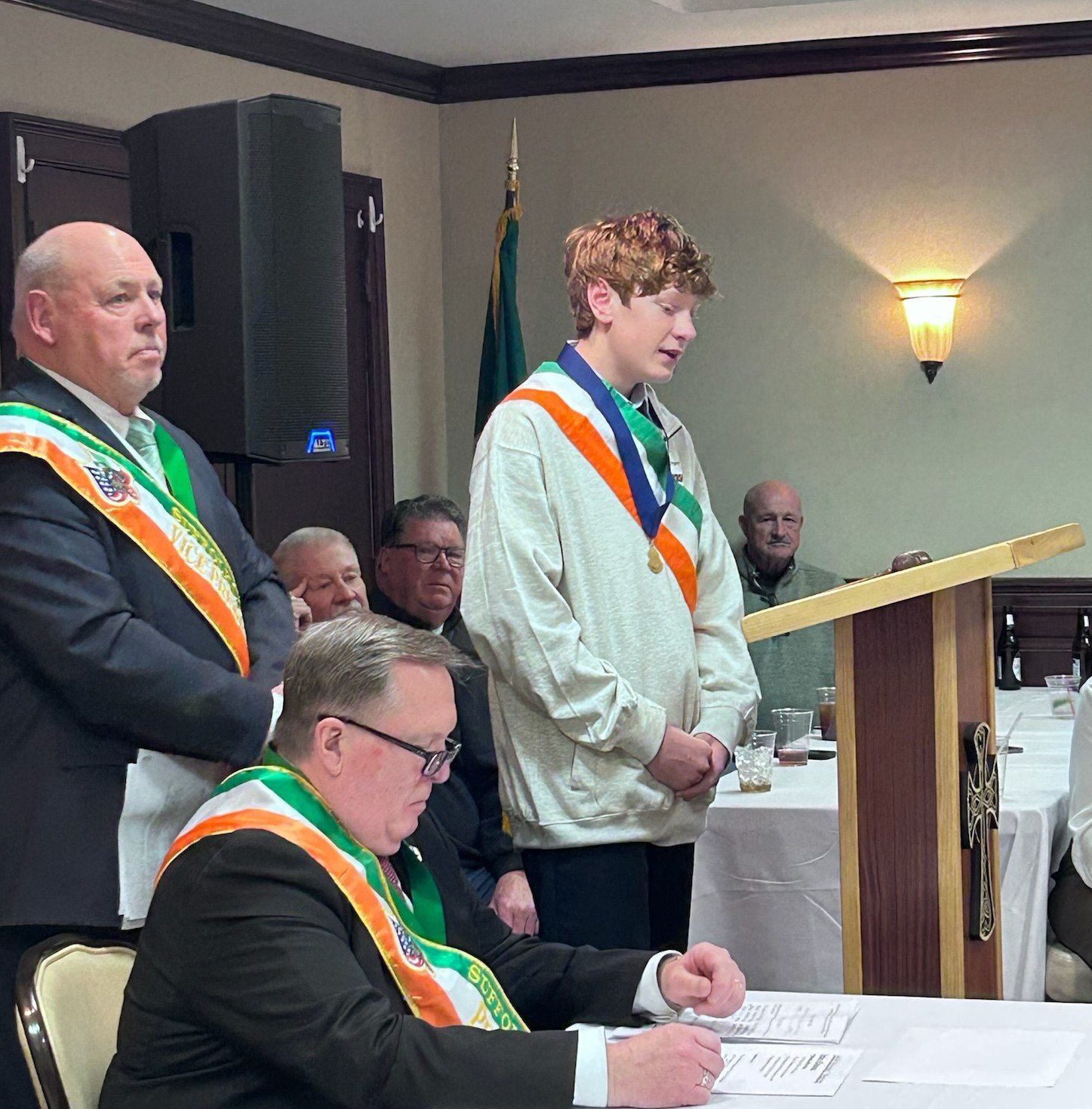 Division 7 Juniors division swearing-in